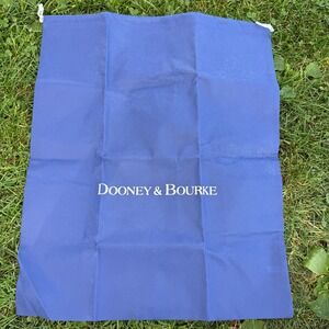 Dooney & Bourke Dust Bag Large Blue Drawstring Handbag Storage Protector 17x21